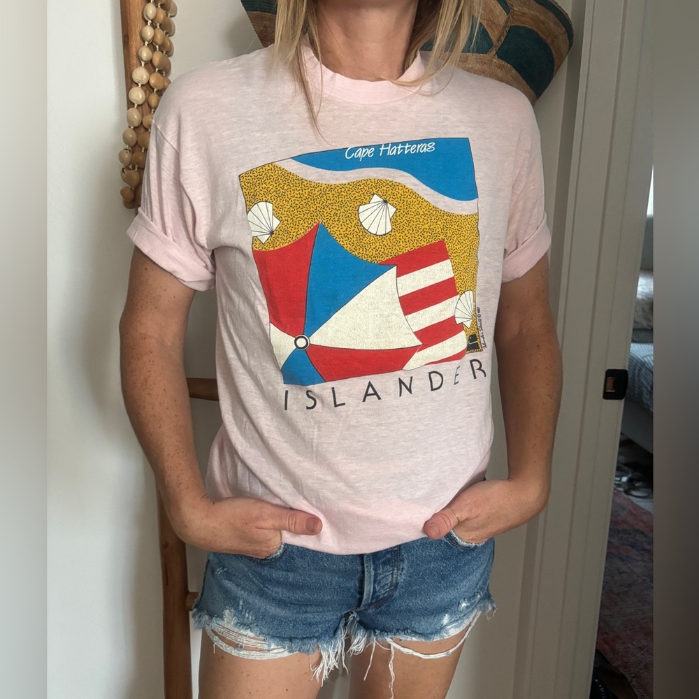 Vintage Pink 80’s Tee